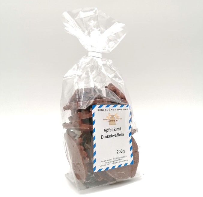 Für kurze Zeit! Apfel Zimt Dinkelkwaffeln