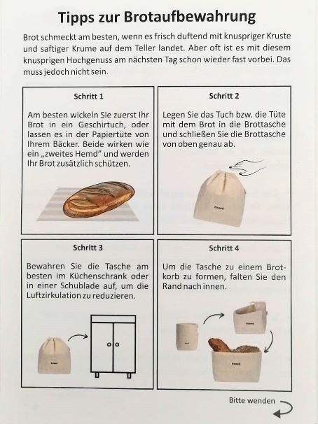 Brottasche 3 in 1, Farbe: Cafe Latte