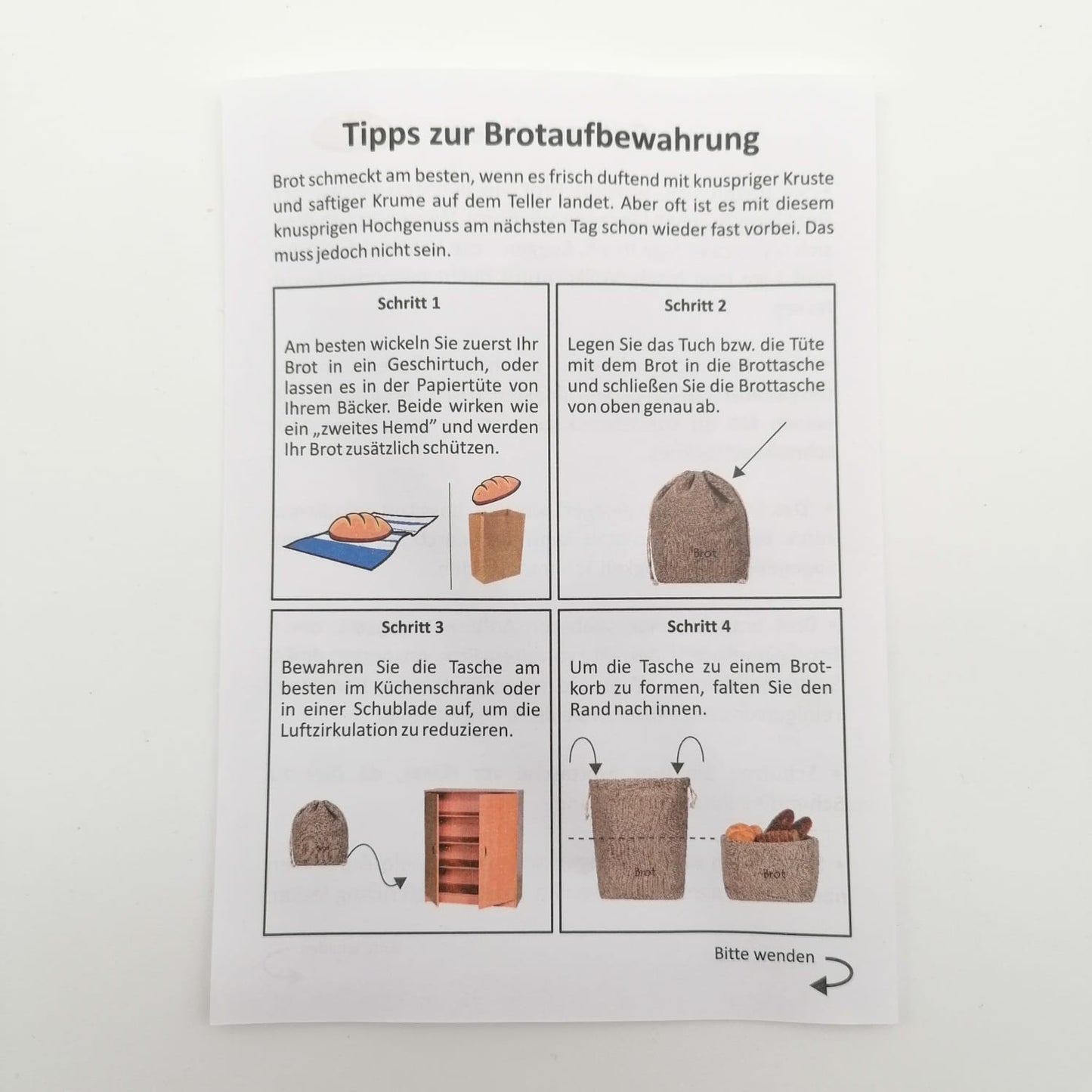 Brottasche 3 in 1 hellgrün