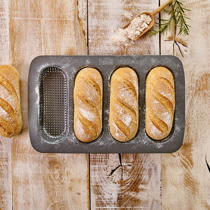 Mini-Baguetteblech Laib und Seele