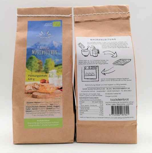 Kernige Müslibrötchen (Bio)