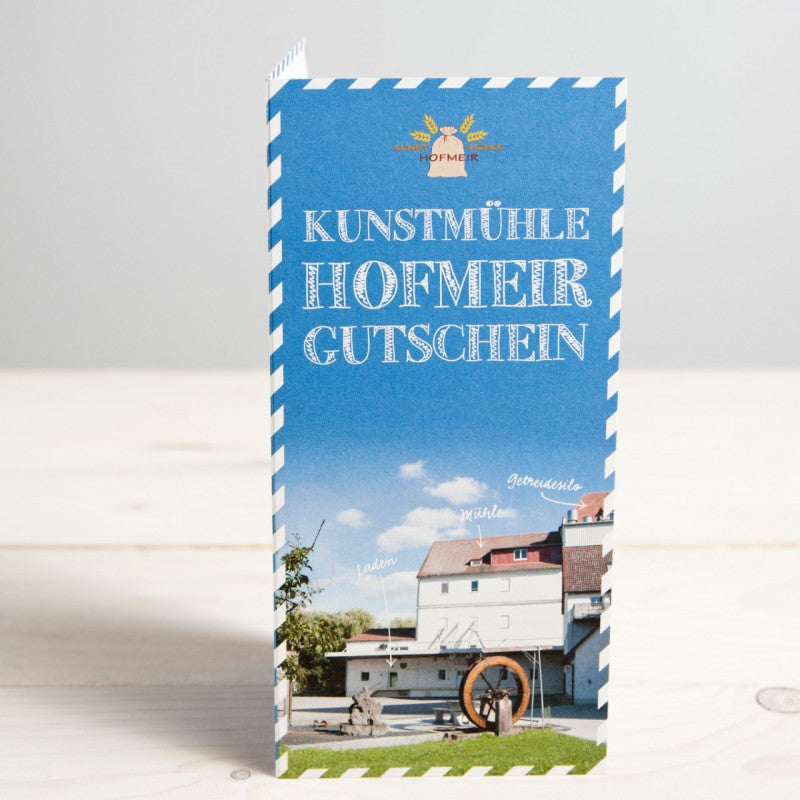 Gutschein für die Kunstmühle Hofmeir