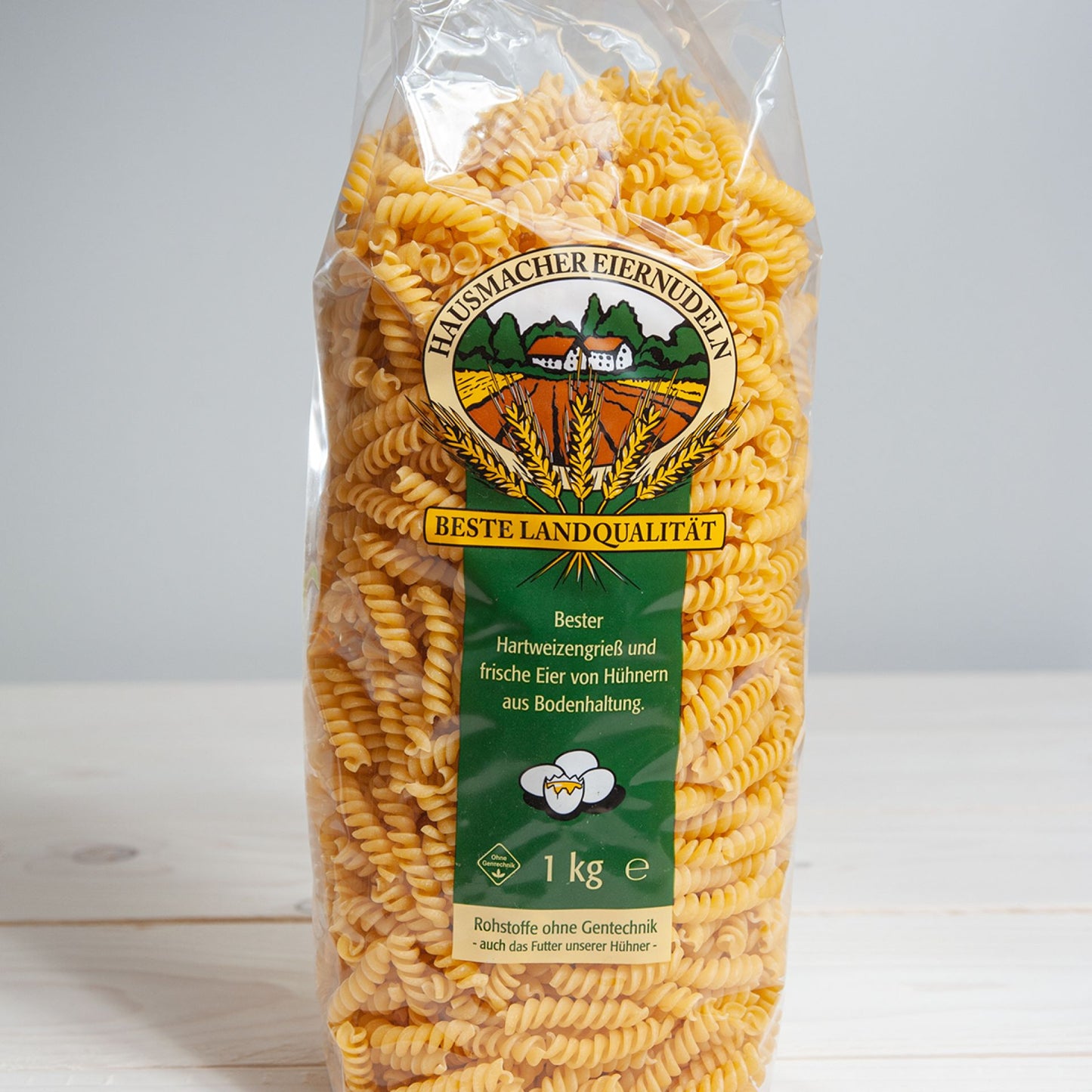 Hausmacher Eiernudeln Spiralen