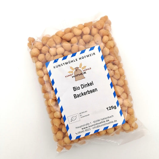 Bio Dinkel Backerbsen