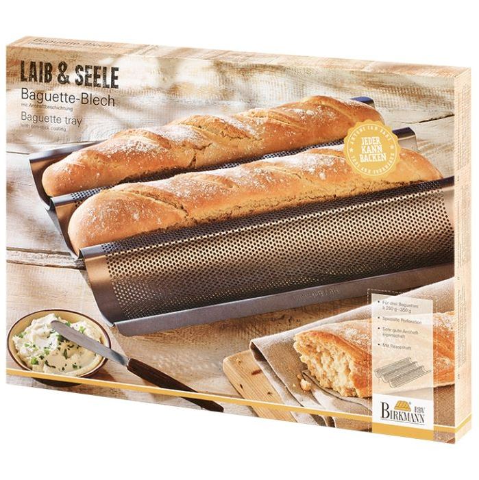 Baguette-Blech Laib & Seele