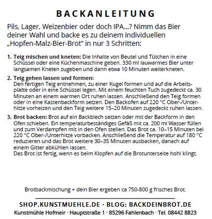 Back dein Bier