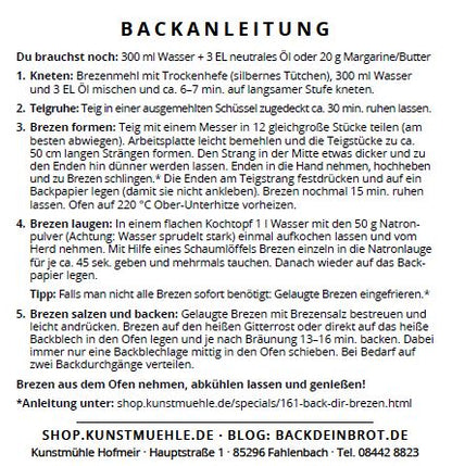 Back dir Brezen