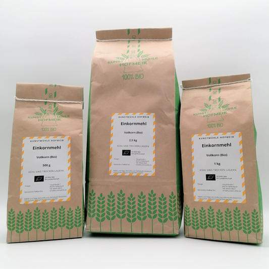 Bio Einkorn gemahlen (Vollkorn)