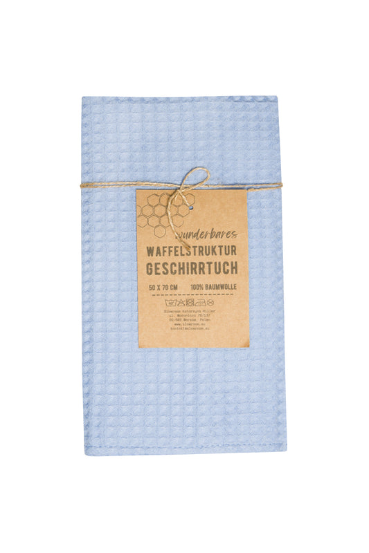 Waffelstruktur-Geschirrtuch aus 100 % Baumwolle