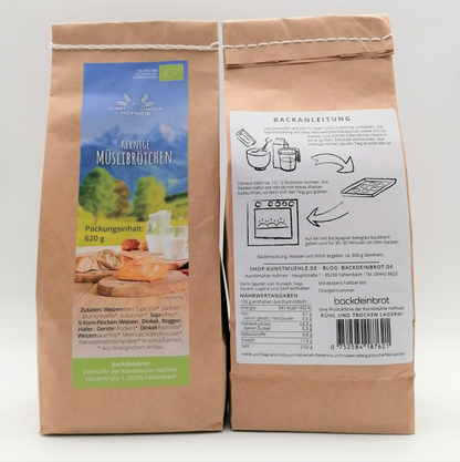 Kernige Müslibrötchen (Bio)