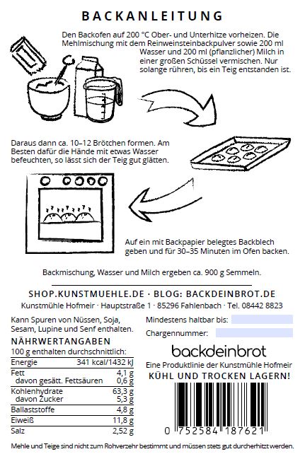 Kernige Müslibrötchen (Bio)