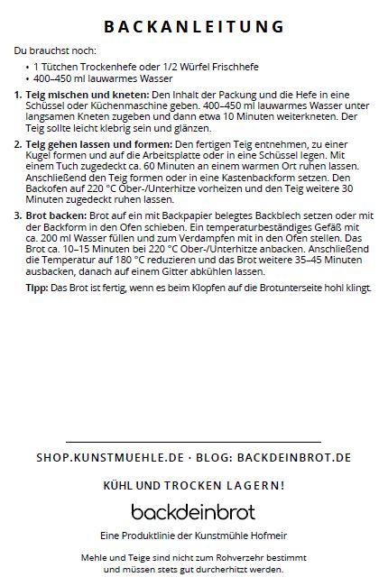 Roggen pur (Bio)