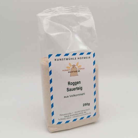 Roggenvollkorn Sauerteig