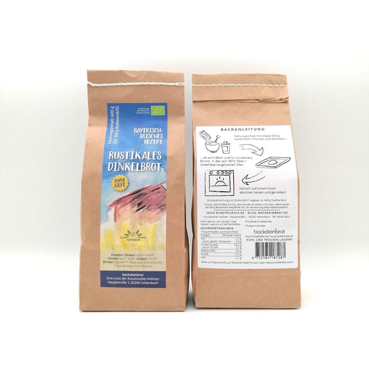 Rustikales Dinkelbrot (Bio)