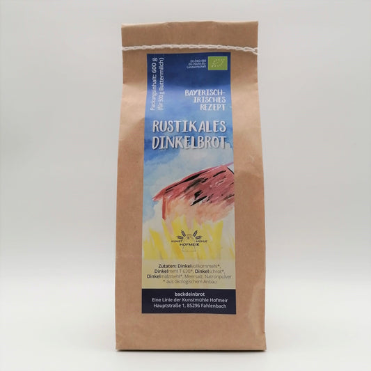 Rustikales Dinkelbrot (Bio)