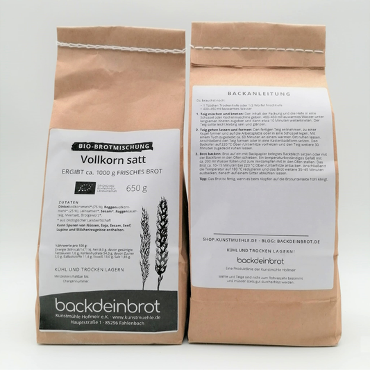 Vollkorn satt (Bio)