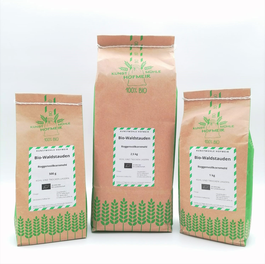 Bio Waldstaudenroggen-Vollkornmehl