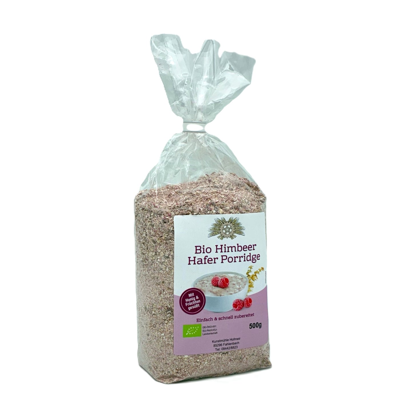 Bio Himbeer Hafer Porridge
