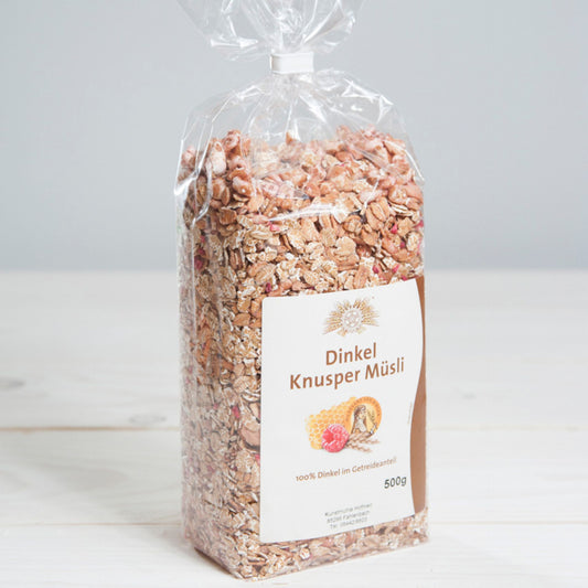 Dinkel Knusper Müsli