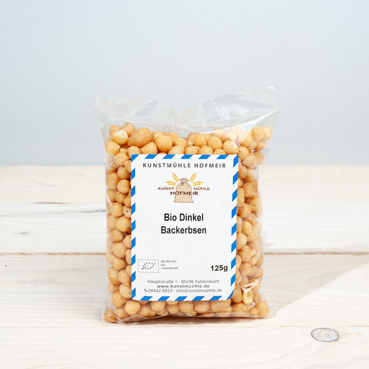 Bio Dinkel Backerbsen