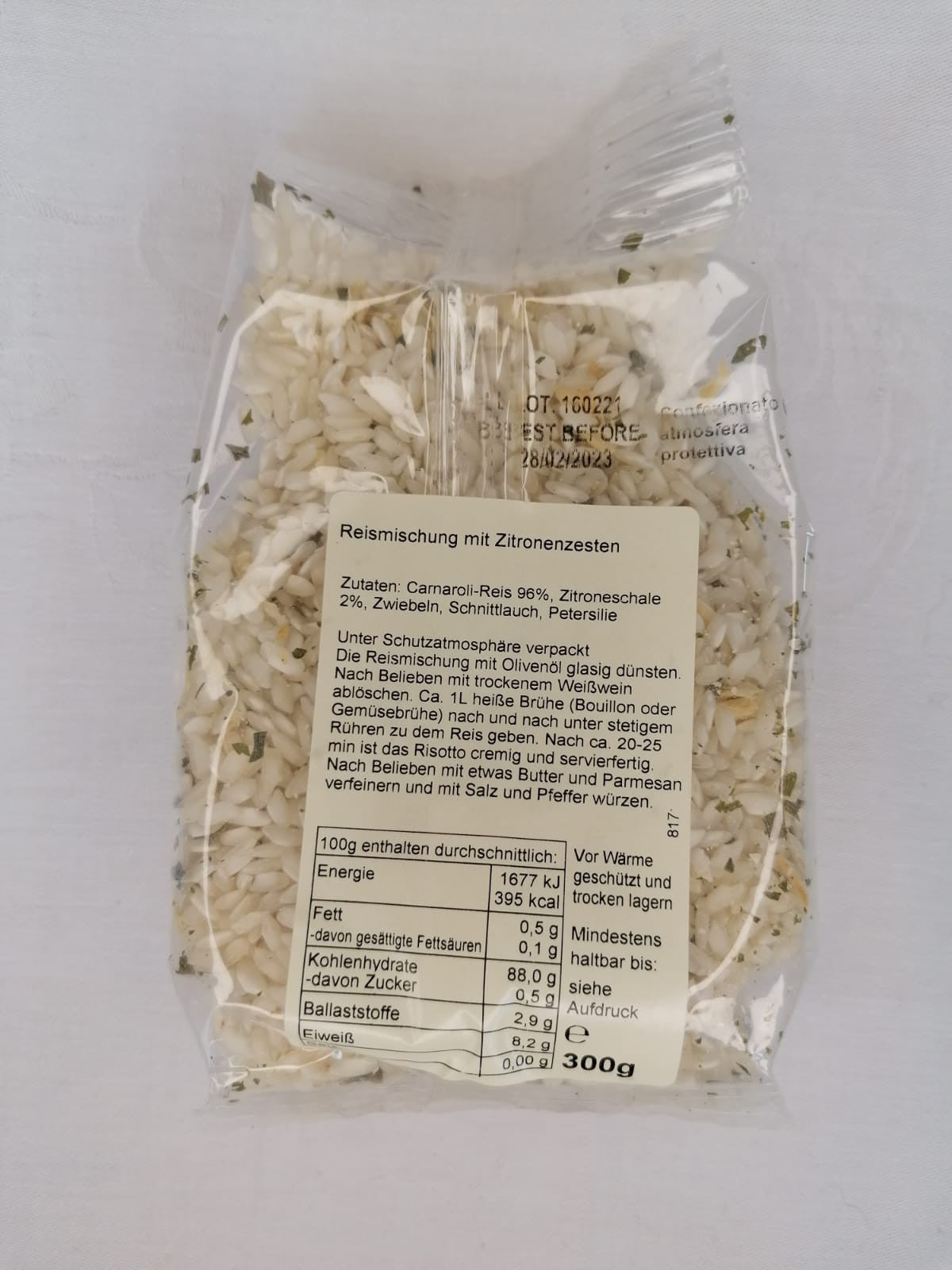Zitronen-Risotto